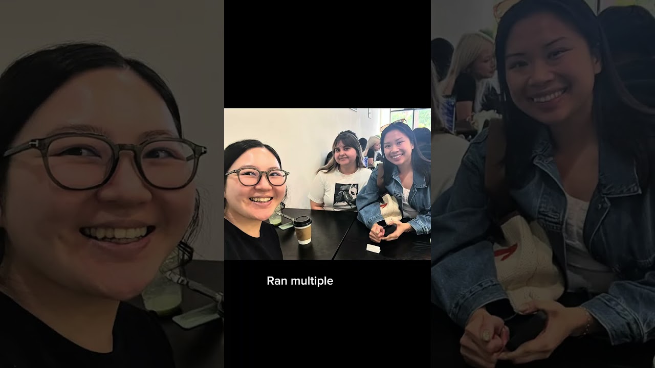 Dahree cofounder Tina Lee meeting beauty professionals during the founders' startup journey