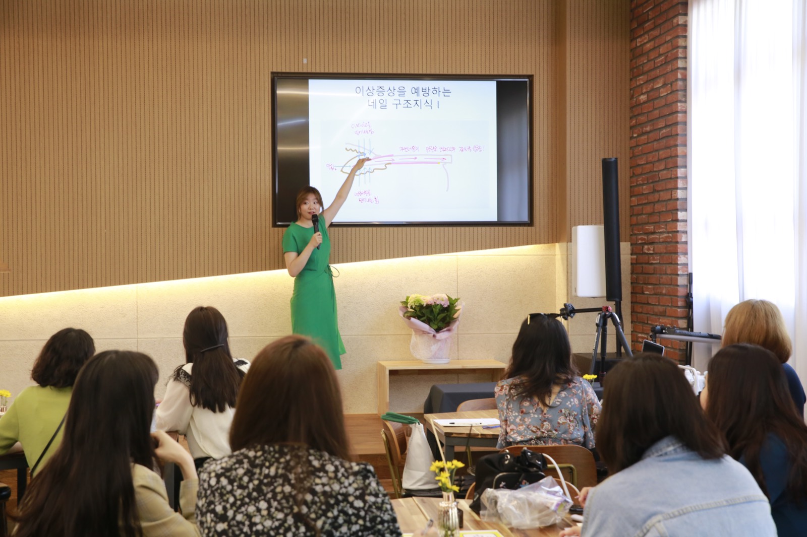 Session 1 theory class led by Myung Hee Park